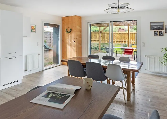 La Maison En Bois - Confortable Et Paisible Avec Jardin * Gorges (Pays de la Loire)